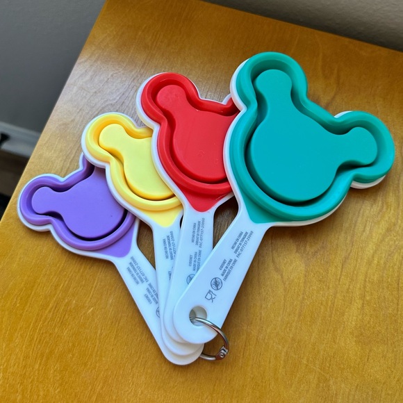 Disney Parks Mickey Mouse Collapsible Measuring Cups multicolor - Picture 4 of 6